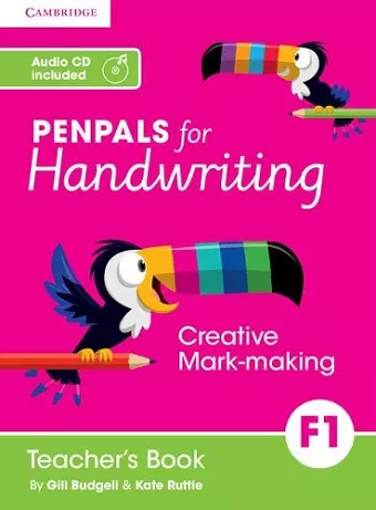 Penpals for Handwriting Foundation 1 Teacher's Book with Audio CD cover