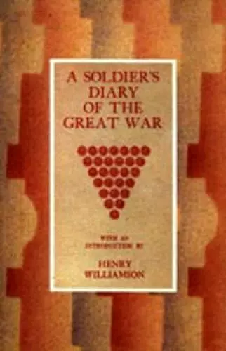Soldier's Diary of the Great War cover