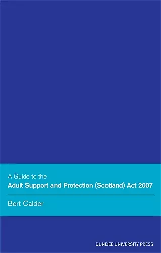 Adult Support Protection (Scotland) cover