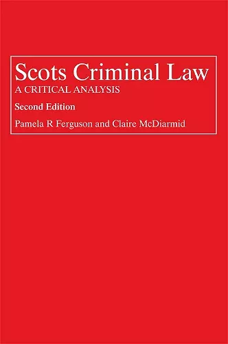 Scots Criminal Law cover