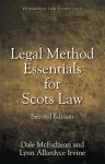 Legal Method Essentials for Scots Law cover