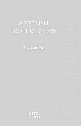Scottish Property Law cover
