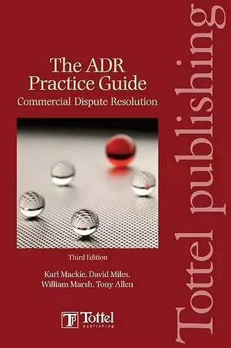 The ADR Practice Guide cover