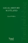 Legal History of Scotland cover