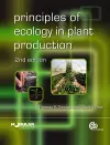 Principles of Ecology in Plant Production cover