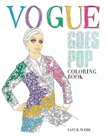 Vogue Goes Pop Colouring Book cover