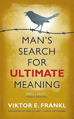 Man's Search for Ultimate Meaning cover