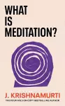 What is Meditation? cover