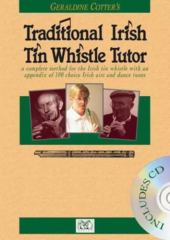 Geraldine Cotter's Traditional Irish Tin Whistle Tutor cover