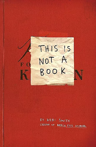 This Is Not A Book cover