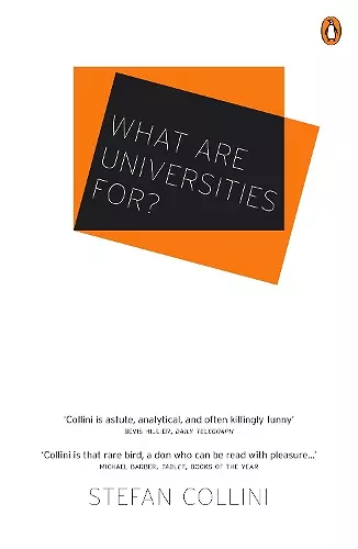 What are Universities For? cover