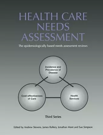 Health Care Needs Assessment cover