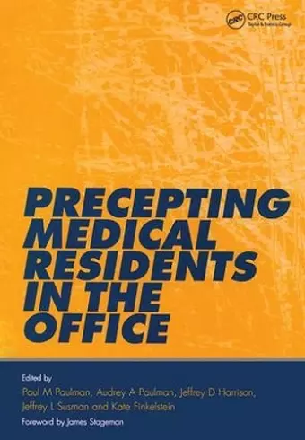 Precepting Medical Residents in the Office cover