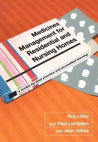 Medicines Management for Residential and Nursing Homes cover