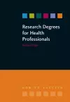 Research Degrees for Health Professionals cover