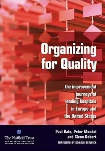 Organizing for Quality cover