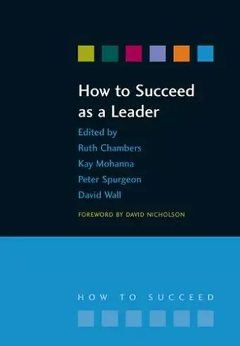 How to Succeed as a Leader cover