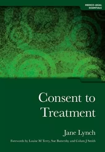 Consent to Treatment cover