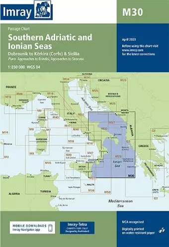 M30 Southern Adriatic and Ionian Seas cover