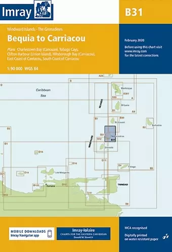 B31 Grenadines - Middle Sheet cover