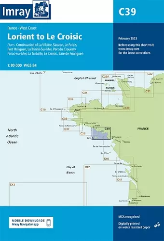 Imray Chart C39 cover