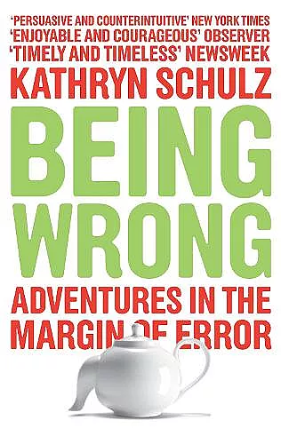 Being Wrong cover