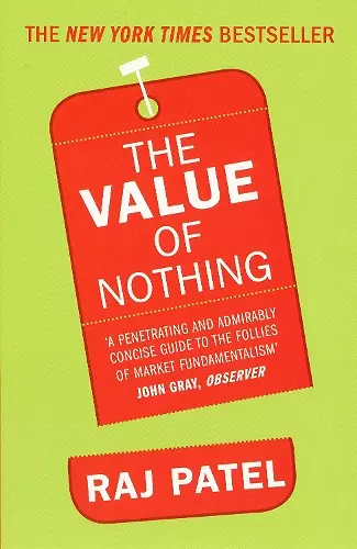 The Value Of Nothing cover