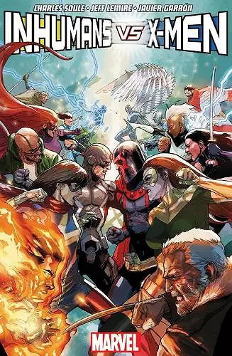 Inhumans Vs. X-Men cover