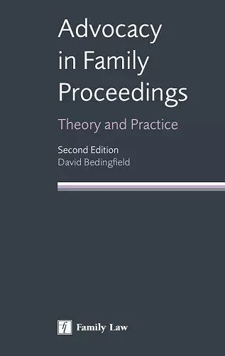 Advocacy in Family Proceedings cover