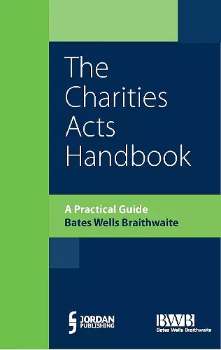 Charities Acts Handbook, The cover