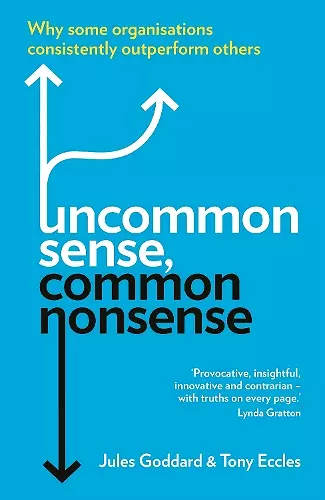 Uncommon Sense, Common Nonsense cover