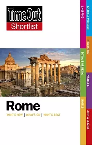 Time Out Rome Shortlist cover