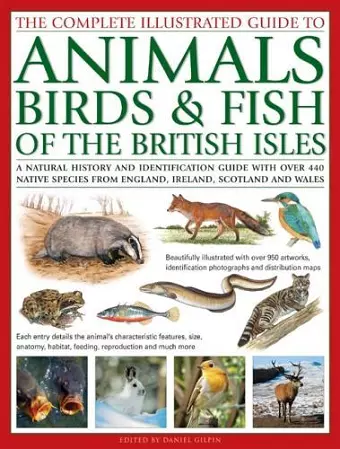 The Animals, Birds & Fish of British Isles, Complete Illustrated Guide to cover