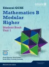 GCSE Mathematics Edexcel 2010: Spec B Higher Unit 1 Student Book cover
