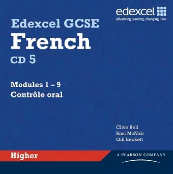 Edexcel GCSE French Higher Audio CDs cover