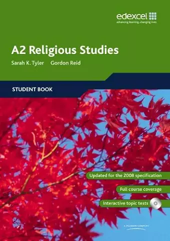 Edexcel A2 Religious Studies Student book and CD-ROM cover