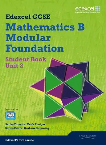 GCSE Mathematics Edexcel 2010: Spec B Foundation Unit 2 Student Book cover