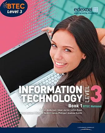 BTEC Level 3 National IT Student Book 1 cover