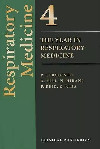 Respiratory Medicine cover