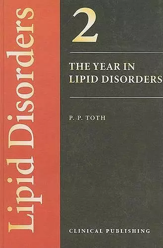 The Year in Lipid Disorders Vol 2 cover