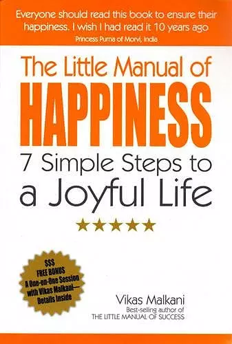 Little Manual of Happiness, The – 7 Simple Steps to a Joyful Life cover