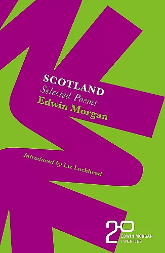 The Edwin Morgan Twenties: Scotland cover