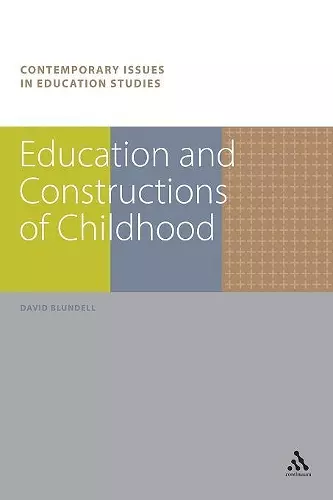 Education and Constructions of Childhood cover
