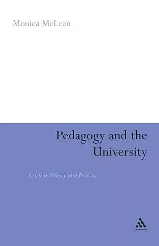 Pedagogy and the University cover