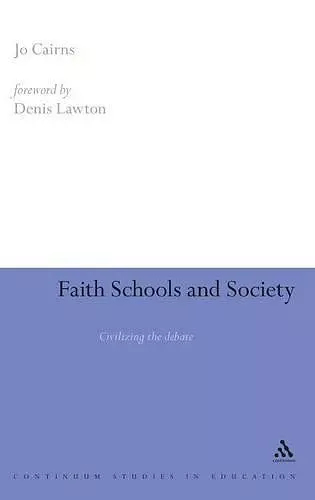 Faith Schools and Society cover