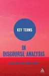 Key Terms in Discourse Analysis cover