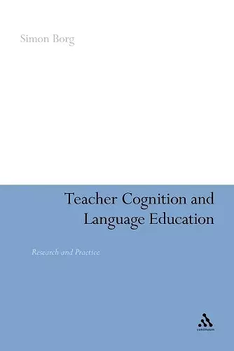 Teacher Cognition and Language Education cover