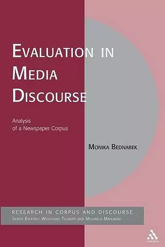 Evaluation in Media Discourse cover