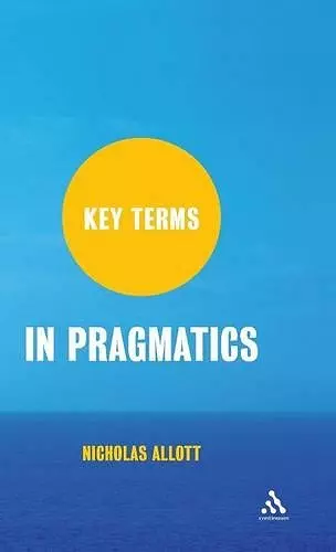 Key Terms in Pragmatics cover