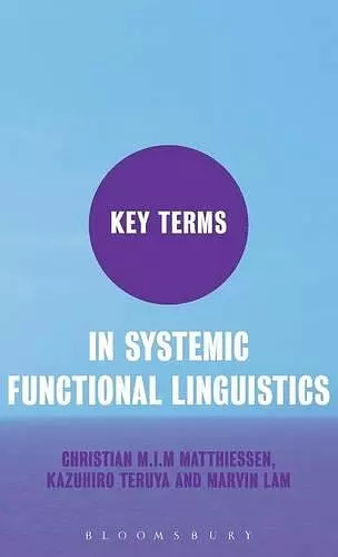 Key Terms in Systemic Functional Linguistics cover